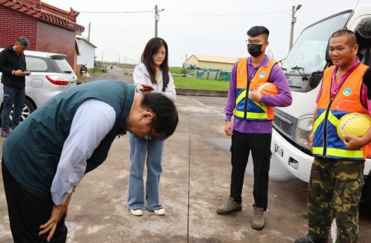 臺南市全力推進丹娜絲颱風災後復原 跨縣市馳援加速家園重建