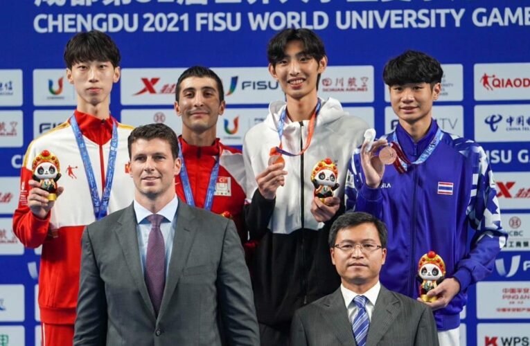 成都世界大學運動會 臺南市籍選手一銀四銅奪佳績