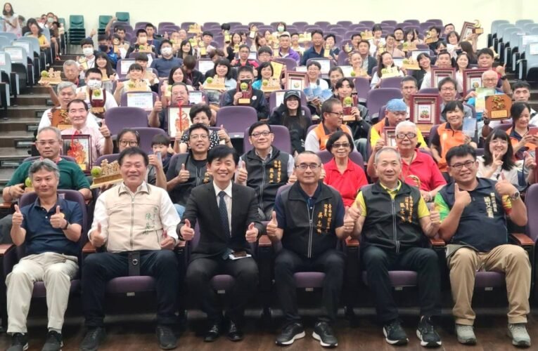 響應九九國民體育日 臺南市府表揚112年體育有功人員