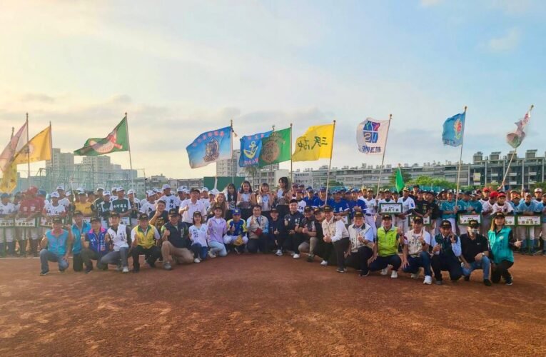 2023臺南市巨人盃全國青棒錦標賽熱鬧登場 黃偉哲市長擔任開球嘉賓 期許冠軍金盃留在臺南