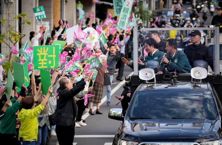 賴蕭配拚氣勢 台南本命區車掃大串連 林俊憲籲鄉親站出來，力挺賴清德帶領台灣繼續前進！