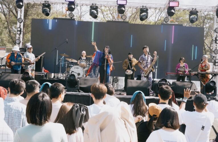 2023臺南城市音樂節兩天戶外演唱會 活動兩天逾11,000人次參加