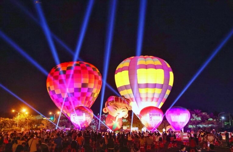 台南鬧區首次結合熱氣球光雕秀與無人機展演  6/21永華市政中心旁廣場熱鬧登場