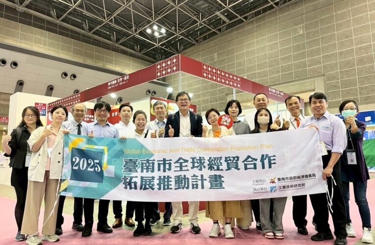 臺南市府領軍闖東京 中小企業拓銷日本市場