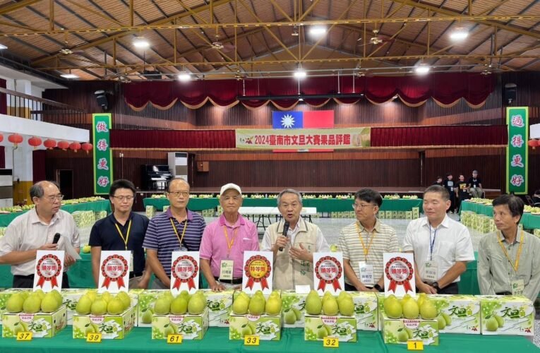 2024年臺南市文旦大賽揭曉