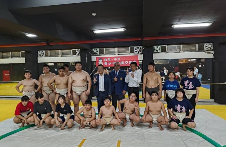 台日青少年相撲交流在台南0727
