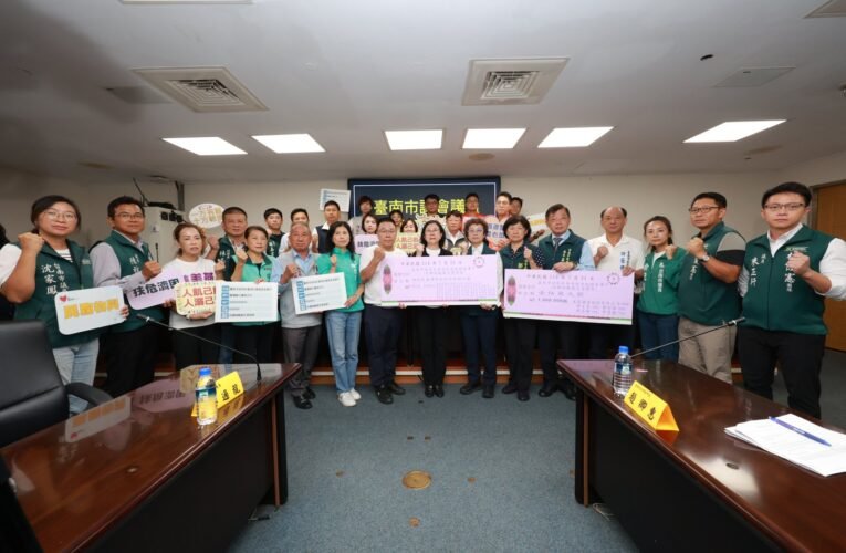 丹娜絲肆虐臺南 議會聯手官員呼籲捐款渡難關