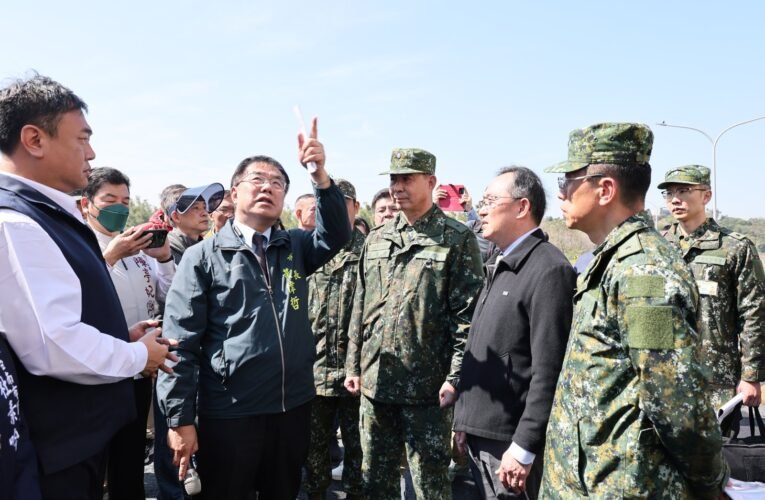永康砲校遷關廟預計年底前完成 黃偉哲視察關廟營區盼同步助益永康及關廟發展