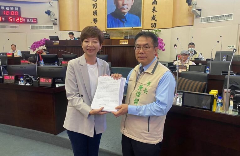 台南市議員陳怡珍指台南需要國際標準游泳池迫在眉睫