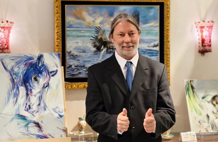 馬第斯・修茲首臨台南，壁畫展現獨特魅力