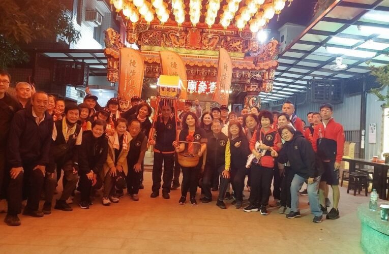 永康正德宮徒步進香盛典 36人走遍128公里恭祝福德正神聖誕