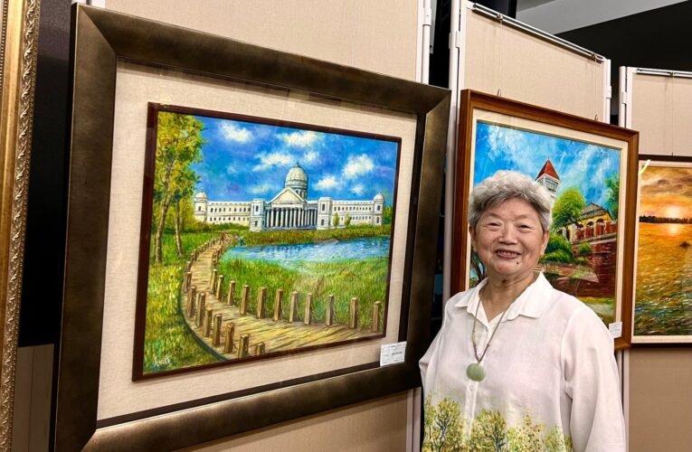 黃美娥師生展–油畫台南400