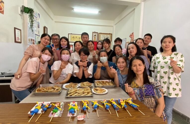 移民署嘉義市服務站舉辦多元文化宣導活動 邀新住民一起DIY韭菜盒子