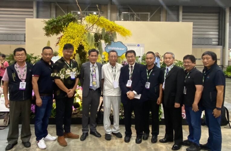 臺南市長黃偉哲出席新加坡亞太蘭展閉幕　宣告下屆亞太蘭展2025年台南見