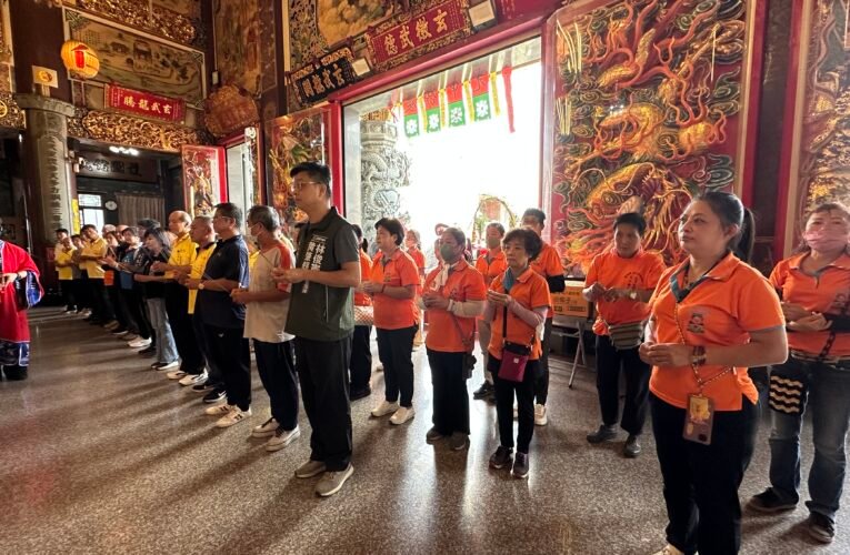 大臺南凌霄寶殿天公廟武龍宮中元普渡 972 組供品贈弱勢 持續點亮希望