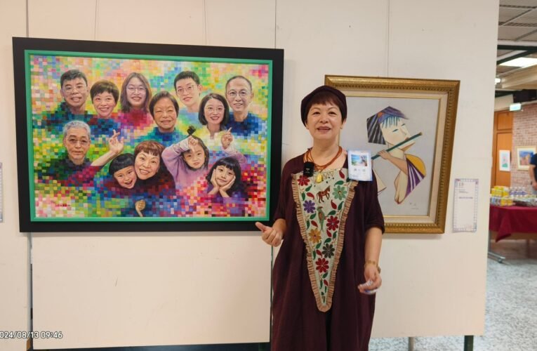 113年彤彩世界。謝宛彤師生畫展