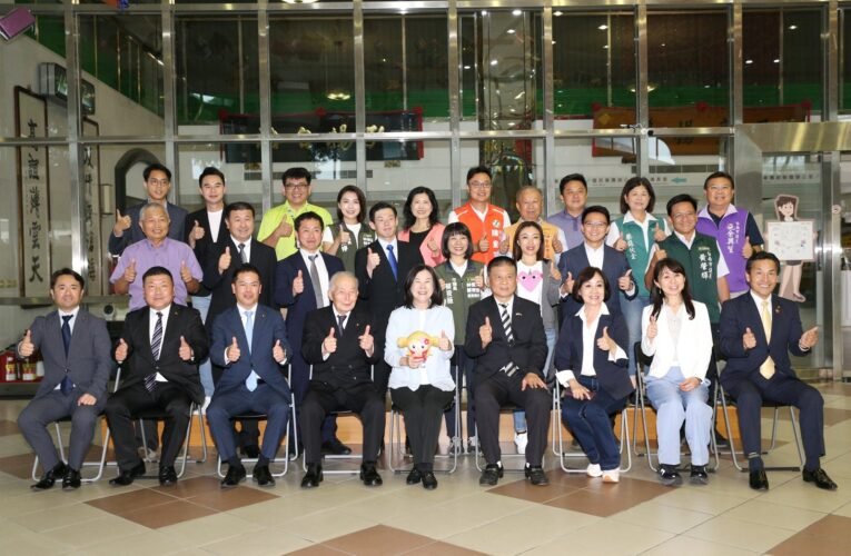 因飛虎將軍結緣 茨城縣水戶市議會拜會邱莉莉議長