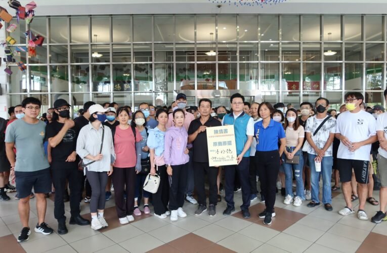 大東夜市攤商陳情原攤原擺