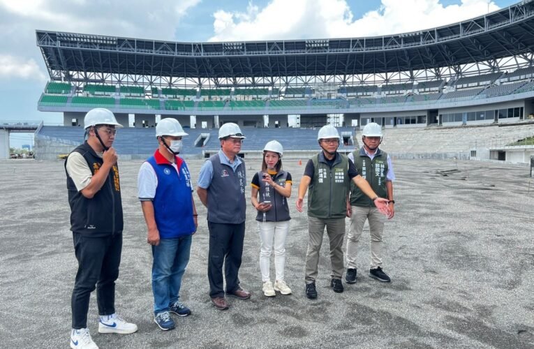 南市議會工務委員會勘查亞太國際棒球訓練中心
