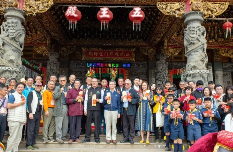 「正統春牛」與「創意春牛」 台南鹿耳門聖母廟同步亮相