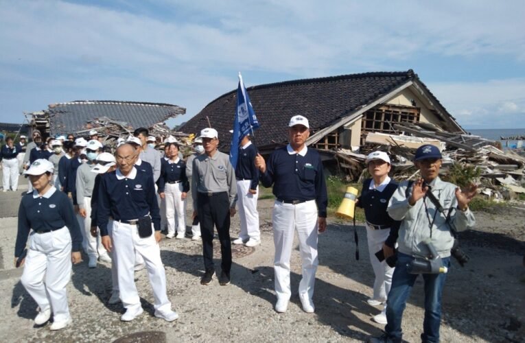 日本能登賑災發放 慈濟帶來臺灣的 「平安」祝福