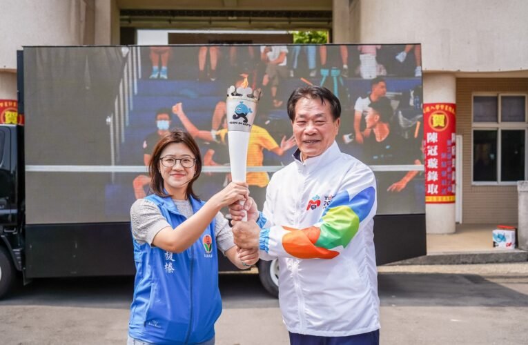 114年全中運聖火榮耀接力　前進新竹市、苗栗縣、臺中市　照耀青春跑道
