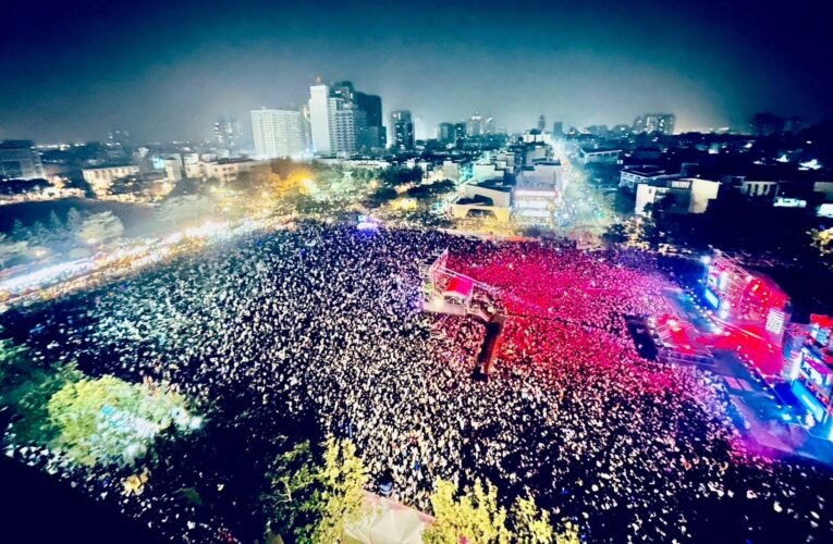 台南跨年發燒影片全台第一 五堅情壓軸再創觀看高峰 許願明年還要來台南