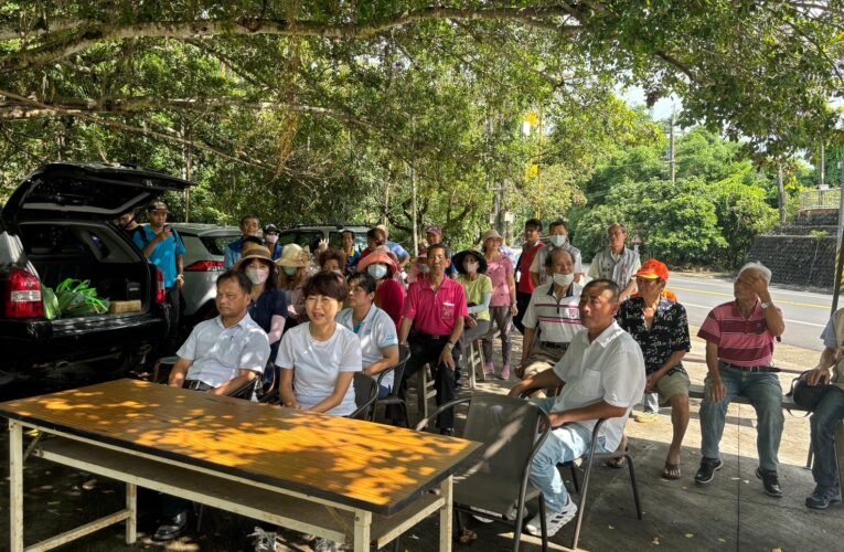 立法委員陳亭妃會勘促重視溪北觀光網絡