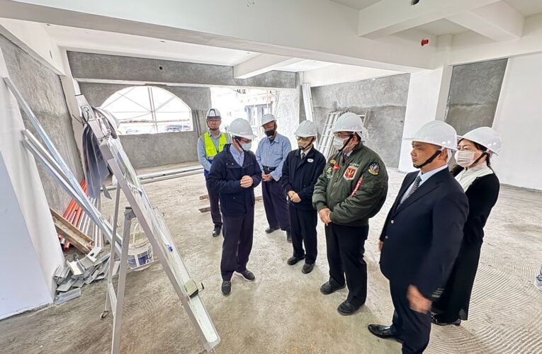 為0121災民視查中繼福利屋 市長黃偉哲拜會慈濟