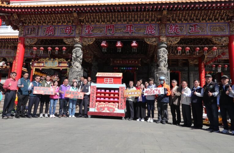 台南鹿耳門聖母廟元宵煙火週末登場將狂炸2小時  黃偉哲籲安全享受煙火秀