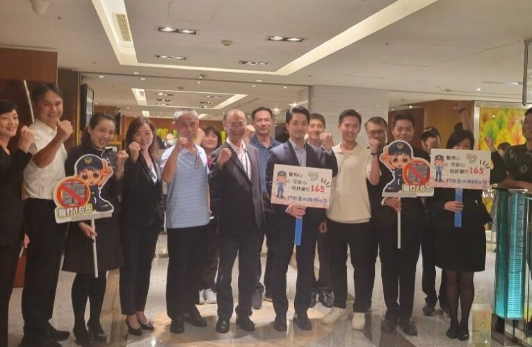 蔣市長出席112年度市長法律諮詢服務　感謝餐會 警揪市長逗陣宣導反詐騙