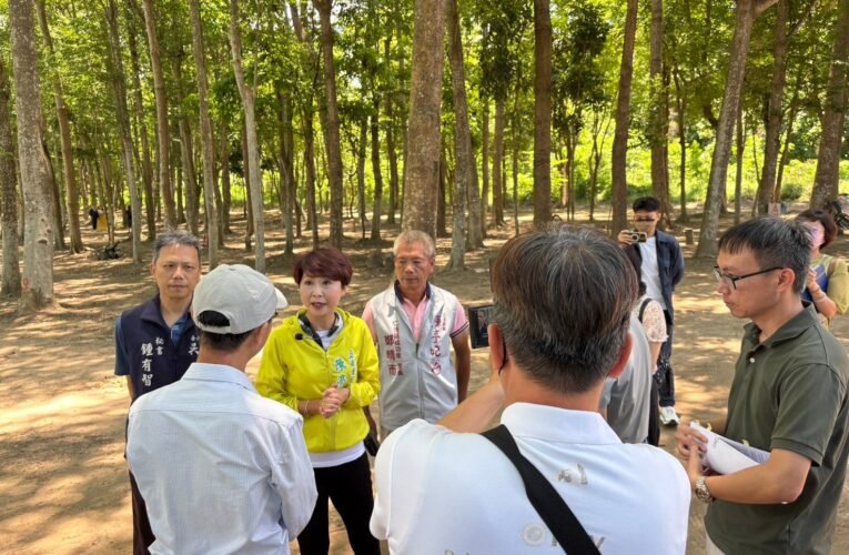 守護牛稠子是行動不是口號立委陳亭妃要求台糖保護文化林地