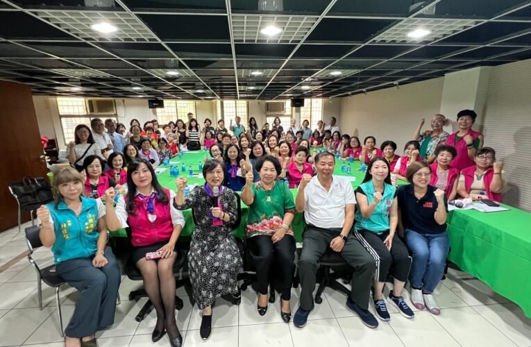 台南市信賴台灣姊妹會籌備會 拚總統勝選、立委六席全上、政黨票衝高