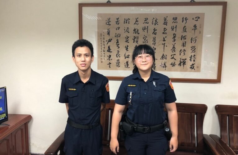 英語也通　德男竹子湖賞花丟電腦　北投分局光明所警流利英語建功