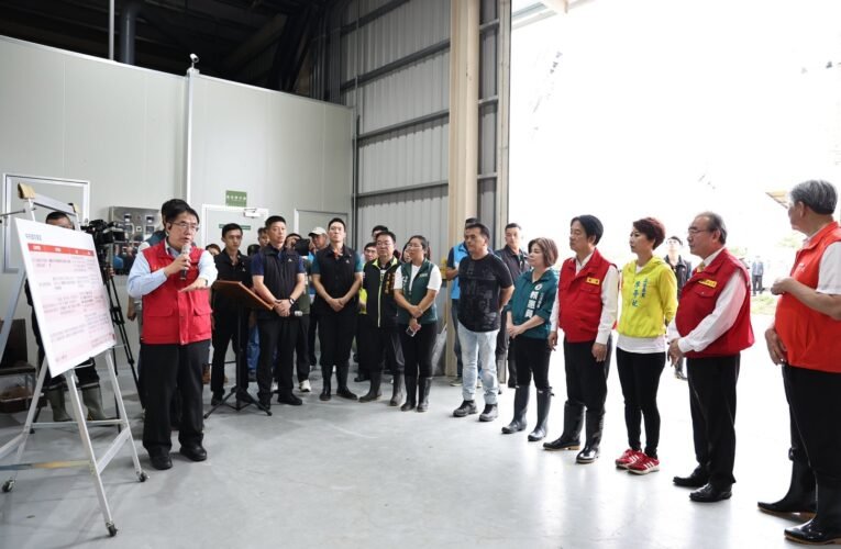 賴清德南下台南 為農漁災後復原注入動力