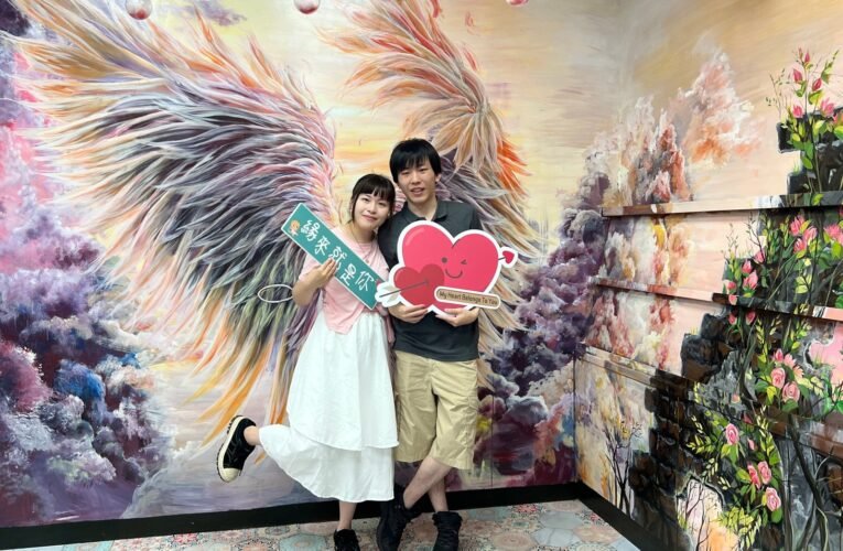 七夕情人節臺南 23 對新人登記 戶政專區留幸福瞬間