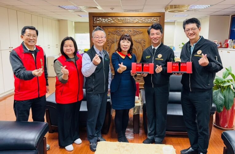 苗栗縣榮服處感謝苗栗郵局關懷高齡榮民眷暨協助防詐騙宣導