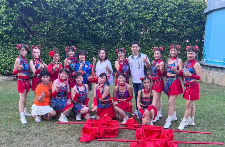 暖心母親節 曾培雅市議員及理事長歐政豪攜手舞者、親子市集 熱鬧登場