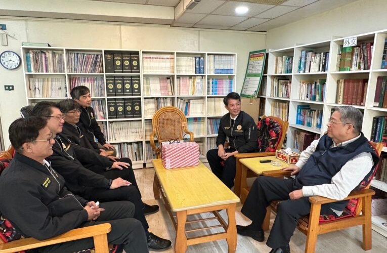 春節前夕苗栗榮服處慰問住院榮民獻上新春祝福