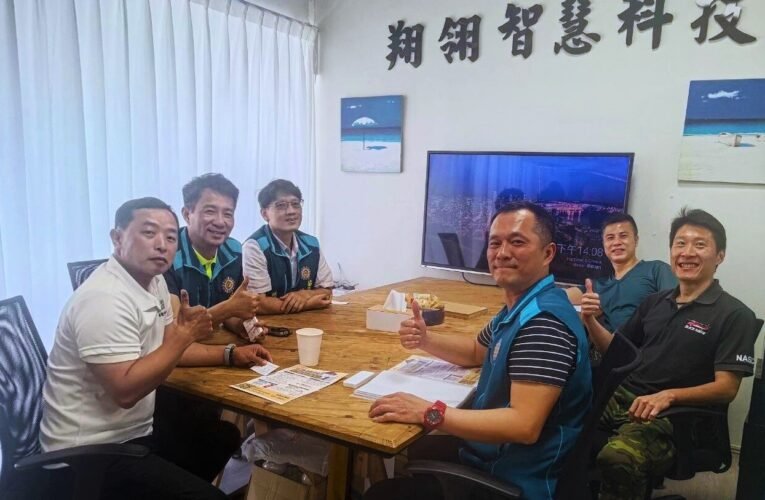 苗栗縣榮服處拓展退除役官兵就業機會拜訪翔翎智慧科技