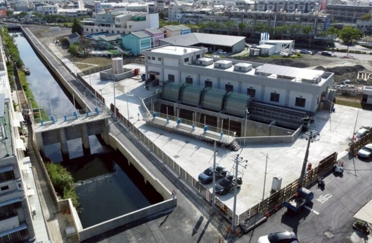 台南市長黃偉哲推動滯洪池防汛建設   任內新增9座滯洪池