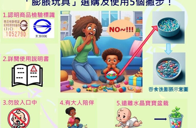 膨脹玩具選購及使用注意事項報你知