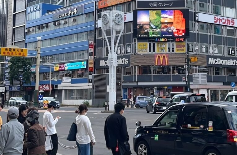 南市觀旅局北海道觀光行銷雙箭齊發　 結合當地盛典索朗祭 札幌街頭展現臺南四時風景