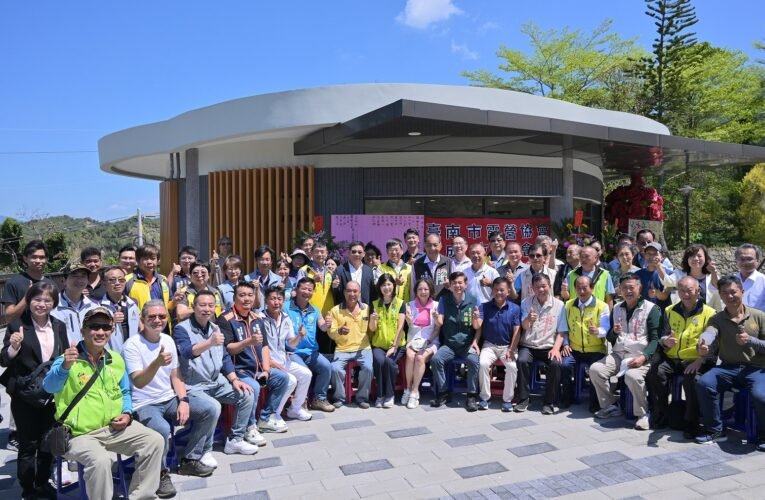 臺南市露營協會成立，黃偉哲市長祝賀與期許協會運作順遂，成為市府推動觀光堅強夥伴