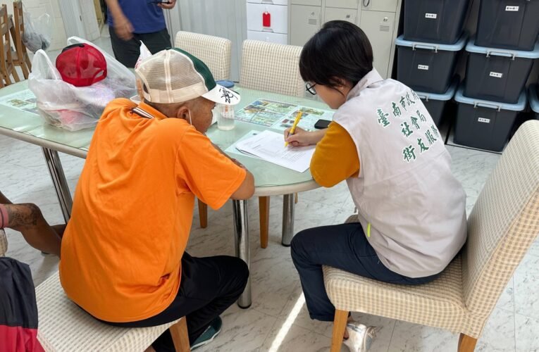 南市社會局啟動街友高溫關懷機制