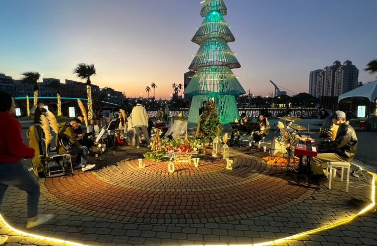 2023臺南聖誕燈節聖誕報佳音  歡樂園遊市集與精彩表演 與市民歡度聖誕假期