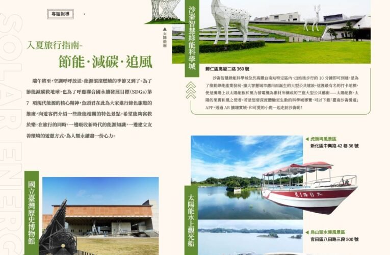 《魚頭君帶路》 入夏旅行指南-節能、減碳、追風