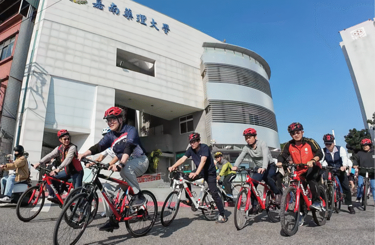 飛輪燃脂瘦 健康攏低嘉 嘉藥舉辦黃金休閒單車騎