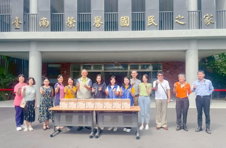 中國國民黨台南市黨部中秋送暖 榮民之家致敬保國榮民