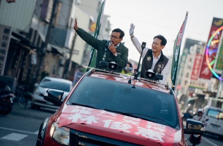 立法委員林俊憲台南團結車隊大會師　從「下營」啟動出發邁向成功